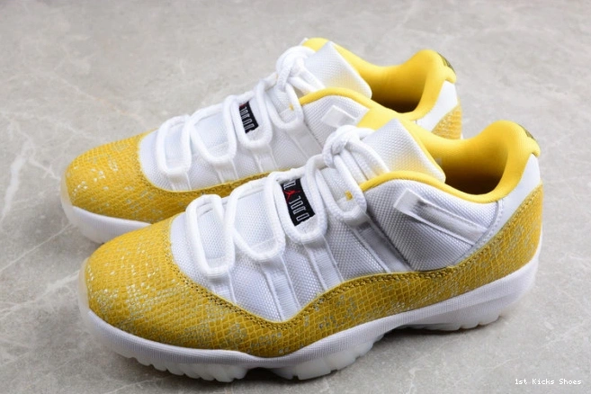 1st Kicks 1379 low air jordan snakeskin” 11 ah7860- GoodFit “yellow 1106